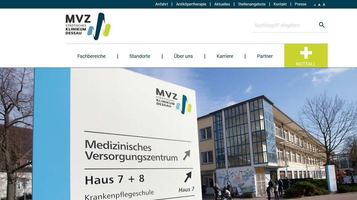 Mvz Des Städtischen Klinikums Dessau Ggmbh Haut- Und Geschlechtskrankheiten